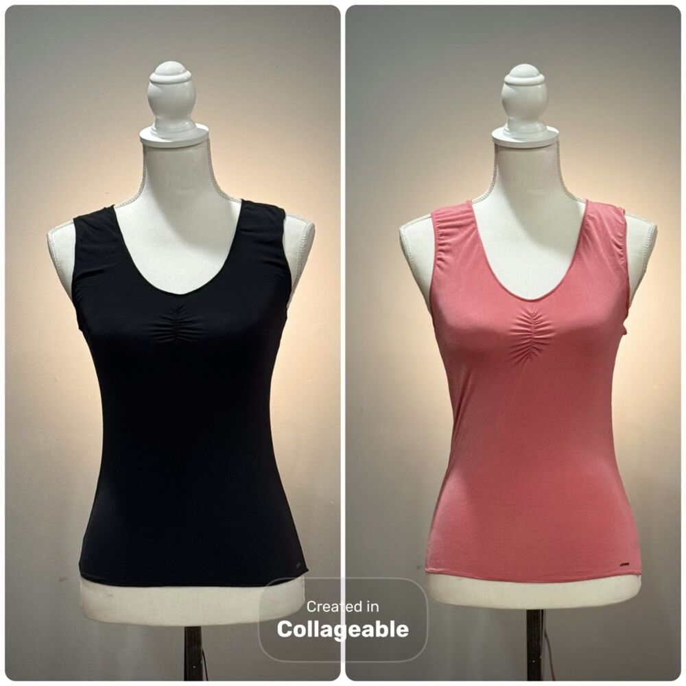 Set of 2 Jockey Layering Tank Tops Size S EUC